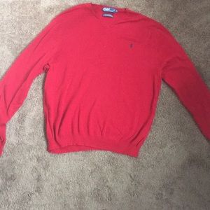 Red Polo Ralph Lauren Sweater